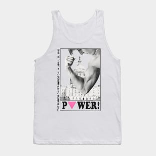 March on Washington 1994 Power Tank Top